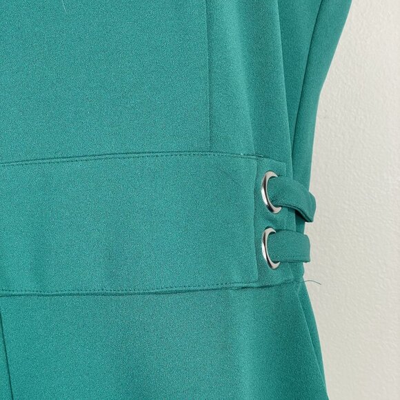 Apt 9 Cropped Jumpsuit Womens Large Sleeveless Holiday Night Out Wedding Guest - Picture 4 of 12